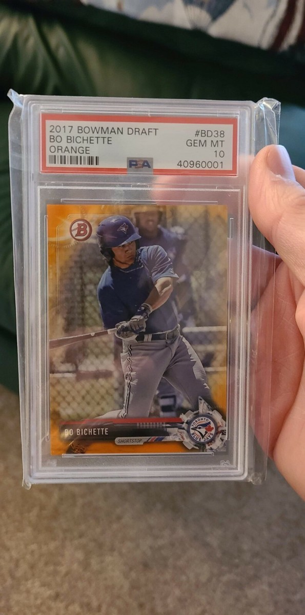 2017 PSA10 Bo Bichette Bowman Orange RC /25 POP 2 WORLD SERIES
