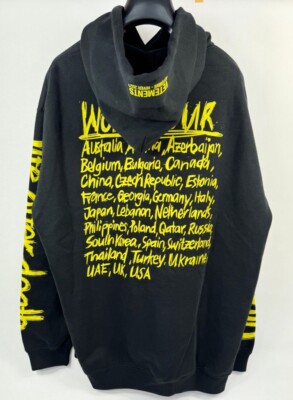 VETEMENTS - VETEMENTS WORLD TOUR OVERISZED HOODIE SIZE: XS VETEMENTS - VETEMENTS WORLD TOUR OVERISZED HOODIE SIZE: XS