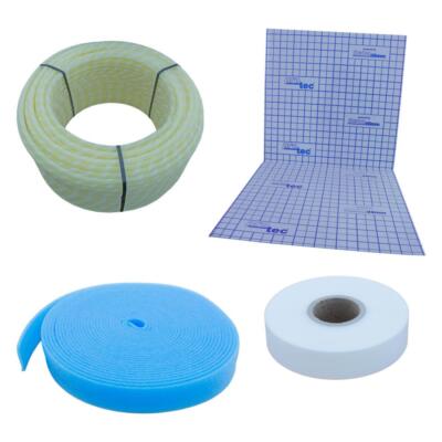 protec KLETT Panel System 3 mm Fußbodenheizung Komplettpaket Set vglb. Dünnbett