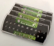 Dental Orthodontic Metal Braces Cartoon Diamond Brackets Mini Roth 022 345 hooks