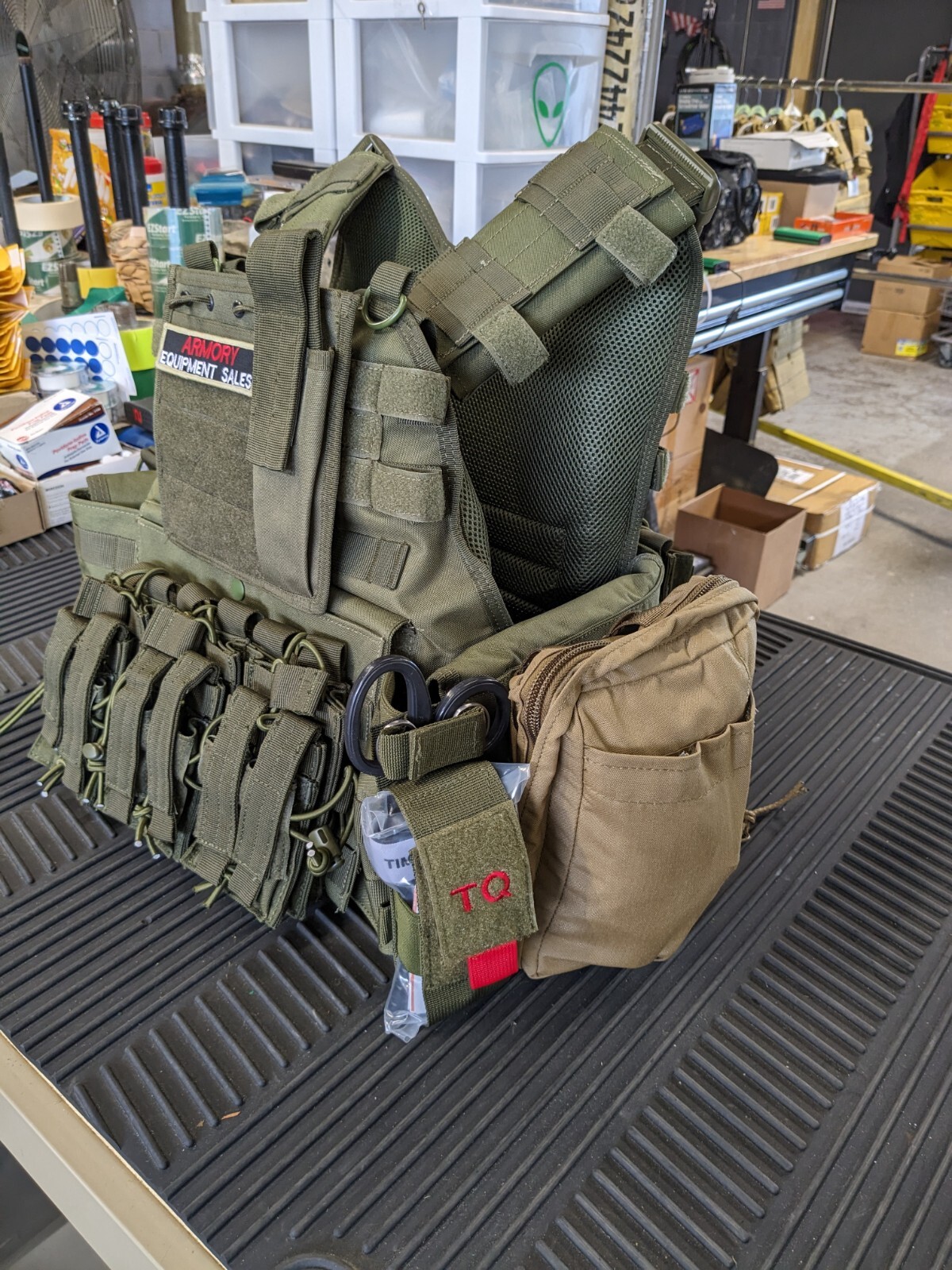 FX Tactical Plate Carrier Full Medical Pouch Set Up eBay