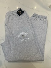 Octobers Very Own OVO Drake Open Hem Collegiate Sweatpant /jogger - L -Ash Grey