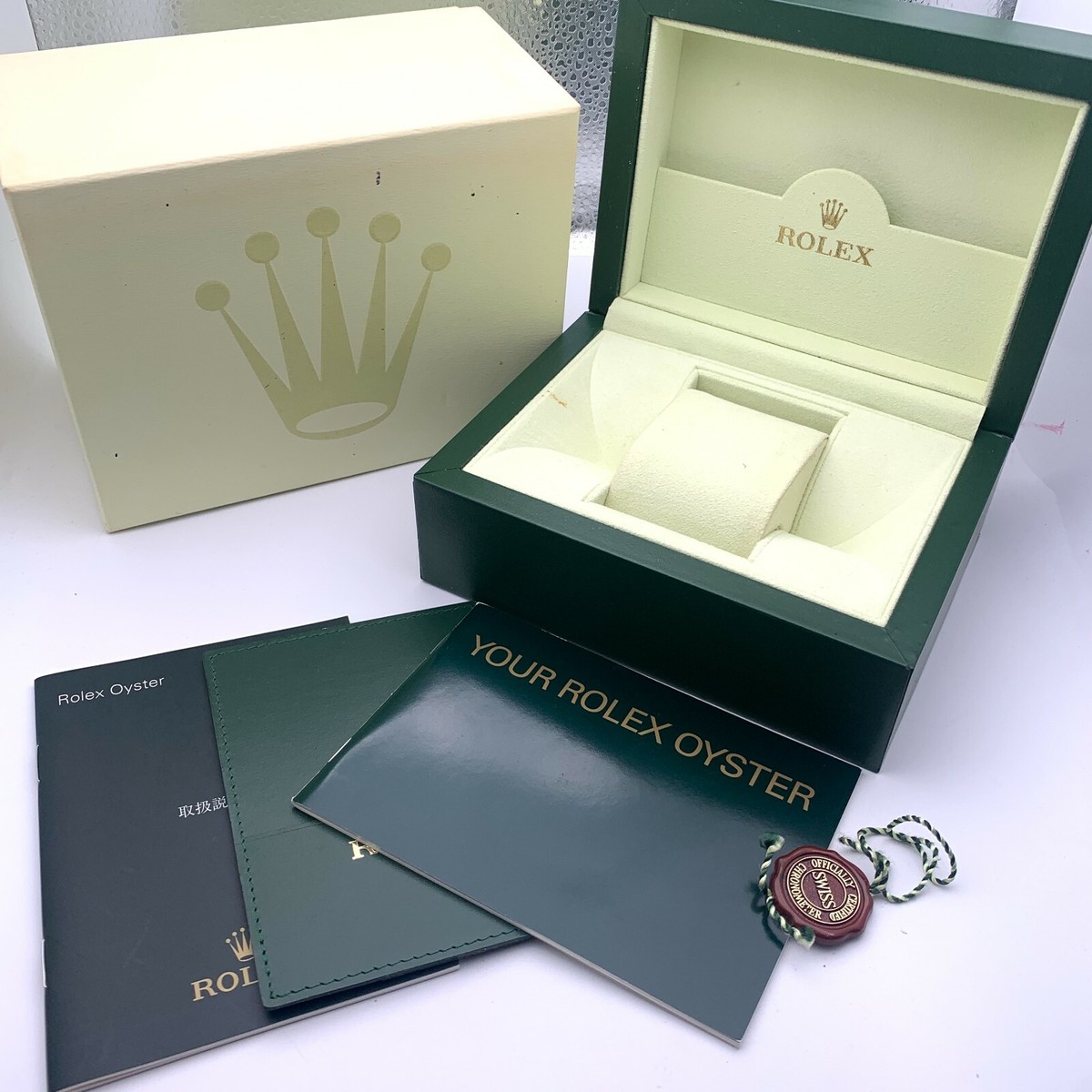 ROLEX Watch Box case 39137.08 Booklet(2006) Tag 100 ROLEX Watch Box case 39137.08 Booklet(2006) Tag 100