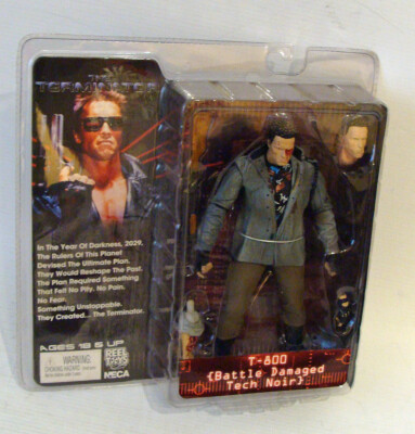 The Terminator - T-800 T-800 Battle Damaged Tech Noir 18 cm Figur Neca Neu/New