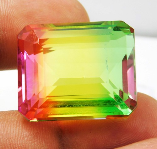 Stunning 88.55 Ct Natural Bi-Color Tourmaline – Top Quality | Afghanistan Origin - Picture 2 of 8