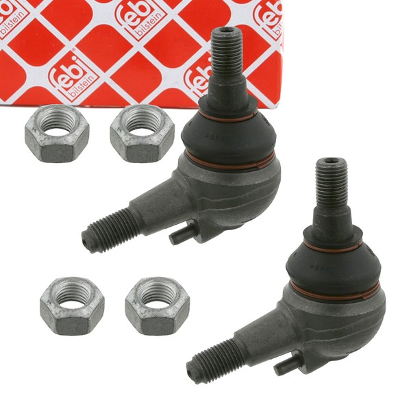 2X febi Traggelenk FüR Mercedes W202 C208 A208 W210 W211 W220 R170 Vorne Unten-image