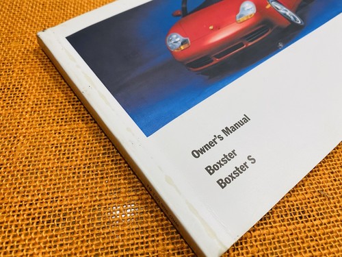💥 2001 PORSCHE BOXSTER S OWNERS MANUAL ONLY 217hp 2.7L 250hp 3.2L (FAST SHIP)💥 - Picture 2 of 8