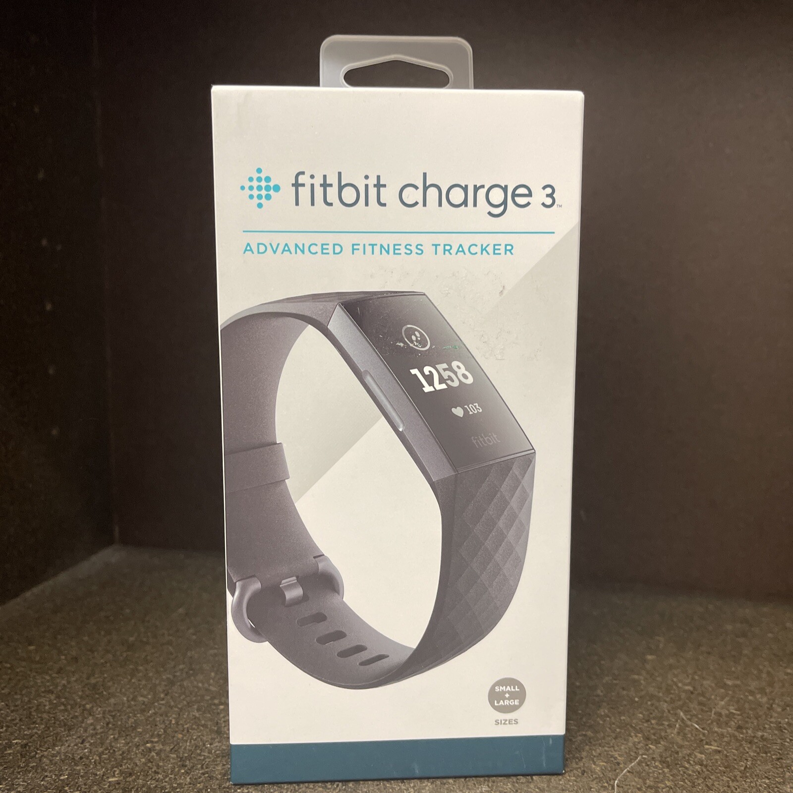 Fitbit Charge 3 Fitness Advanced  Activity Tracker - Graphite/Black-image
