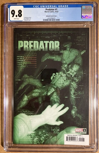 PREDATOR 1 CGC 9.8. RAHZZAH VARIANT COVER. (2022)