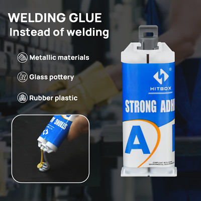 Welding Glue AB Industrial Repair Paste Heat Resistance Cold Weld Metal Repair