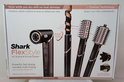 Shark FlexStyle Air Styling/ Drying System, 6 Piece Set, Dryer + 5 Attachments