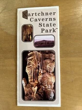 Vintage Kartchner Caverns Arizona State Park Leaflet Pamphlet Info Map-Box RK