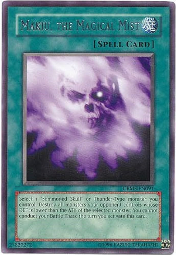 Makiu, the Magical Mist CRMS-EN091 Crimson Crisis for sale | eBay