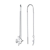 Ohrringe Damenohrringe Ohrstecker HäNger Silber Echtschmuck