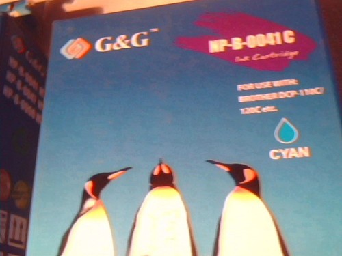 Set of G&G NP-B-0041 Color Inkjet Ink Cartridges Compatible LC-41 Brother MFC - Picture 4 of 6