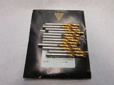 Vermont (134569) #4 TiN Finish 120° Point Screw Machine Drill Bit - 12 Pieces