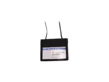 Advantus 75452 ID Badge Holder w/Convention Neck Pouch, Horizontal, 4w x 2 1/4h,