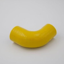 Yellow 64-76 Mm 90 Degree Elbow Silicone Hose 3 To 2.5 Intercooler Turbo Pipe Yellow 64-76 Mm 90 Degree Elbow Silicone Hose 3 To 2.5 Intercooler Turbo Pipe