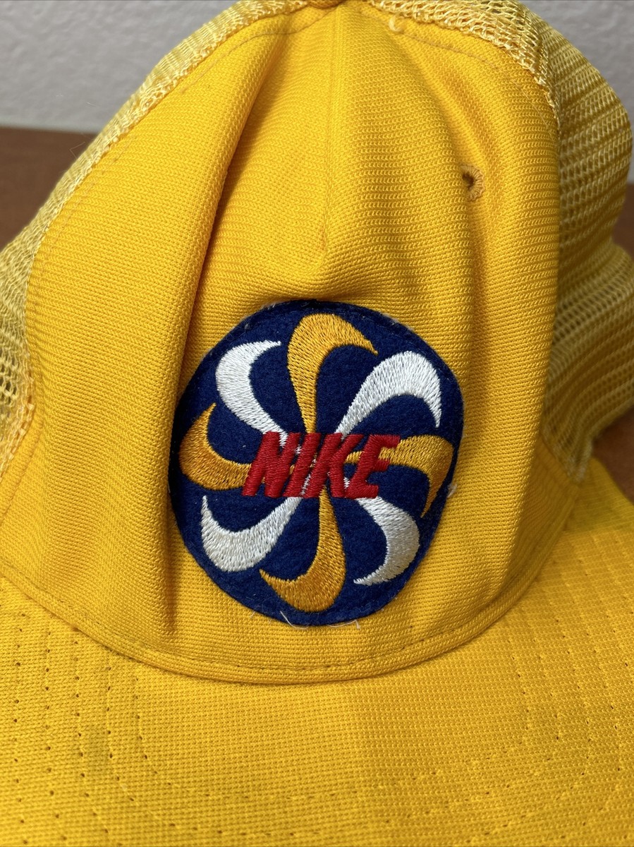 帽子 80s vintage NIKE cap 70s 80s NIKE vintage cap ネイビー ナイロン 帽子