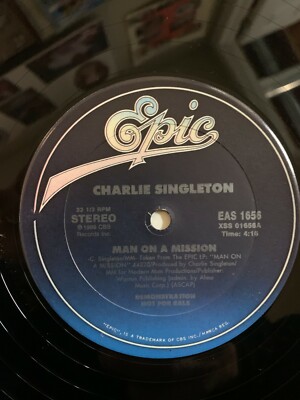 Charlie Singleton - Man On A Mission LP 12