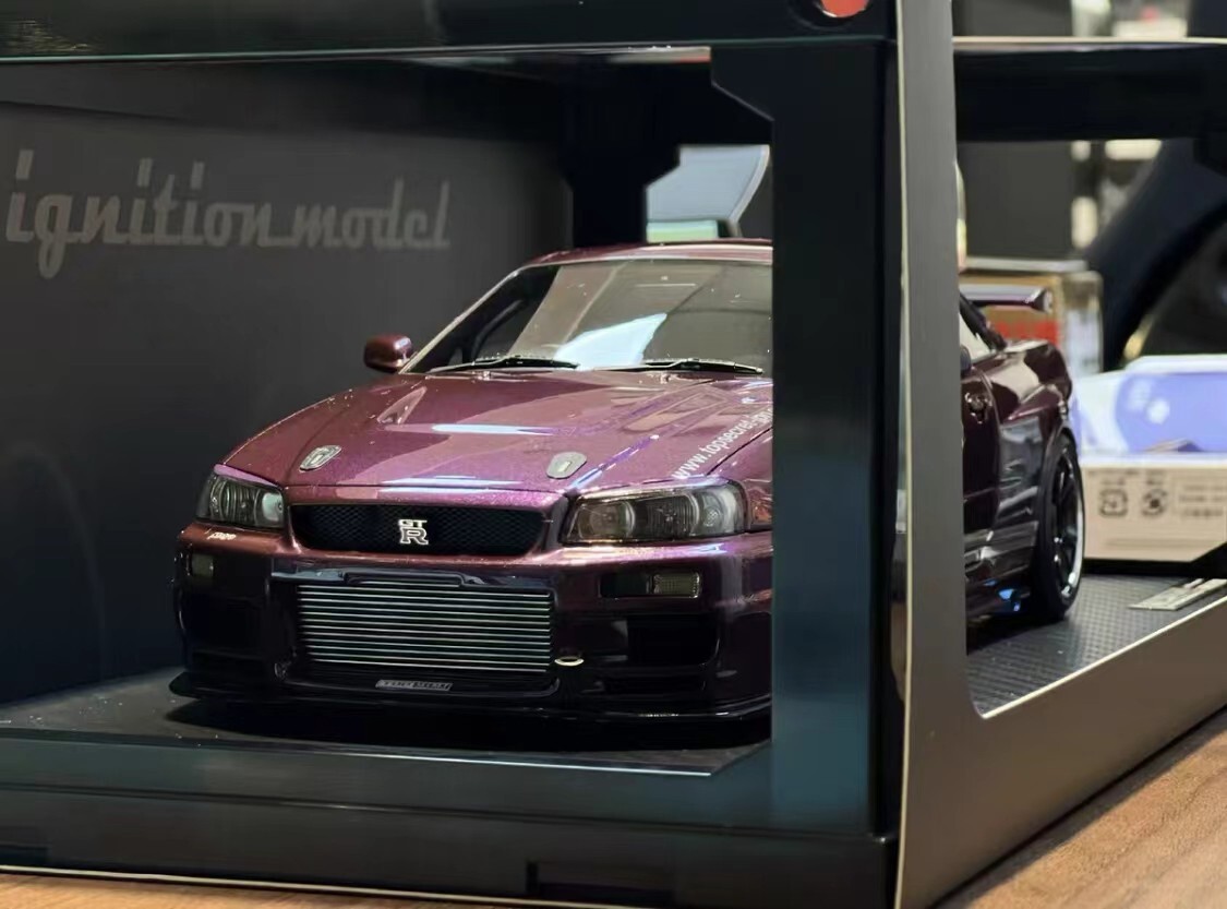 1/18 Ignition Model IG1474 TOP SECRET GT-R (BNR34) Midnight 1/18 Ignition Model IG1474 TOP SECRET GT-R (BNR34) Midnight