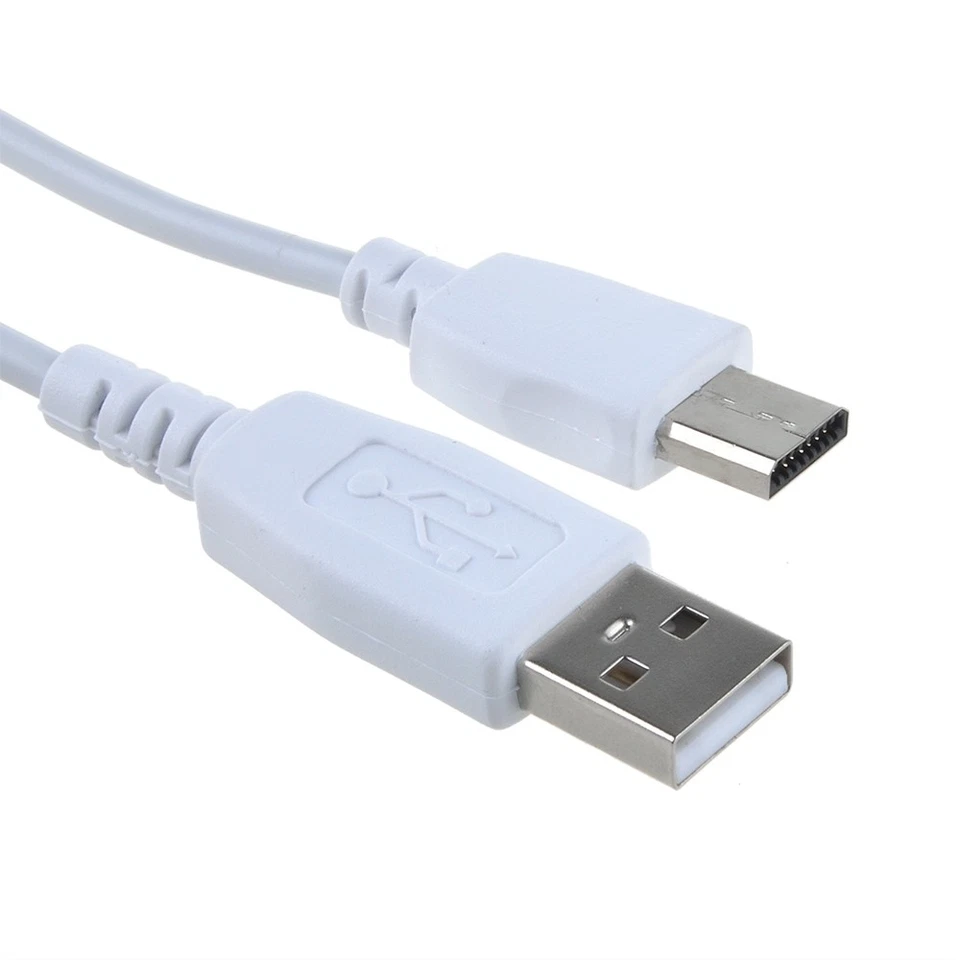 White Charger Cable Cord for Fuhu Nabi DreamTab DMTab Jr XD Kids 2S Elev8 Tab - Image 4 of 4