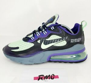 nike react purple and green