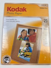 Kodak Photo Paper Gloss 25 Sheets 8 1/2 x 11 44 lb 6 mil SEALED