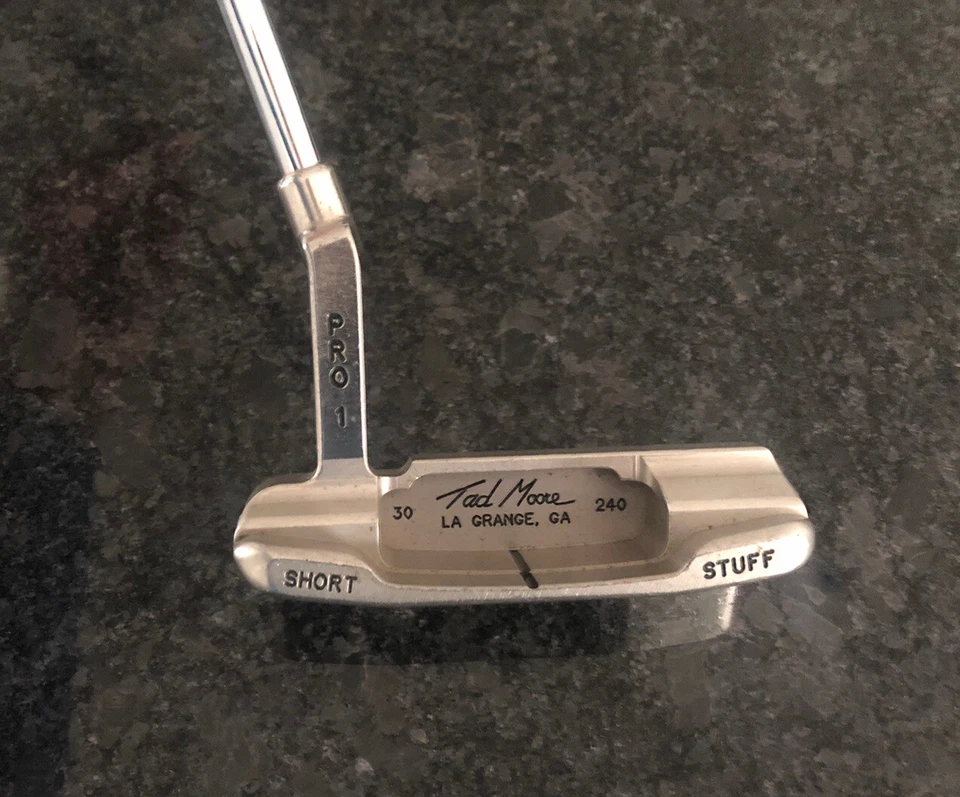 Rare Tad Moore 1st Production 1997 Short Stuff PRO 1 Putter RH 35.5” - Image 2 of 4