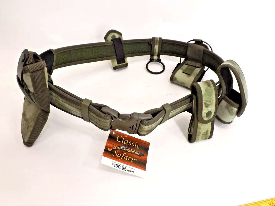 Cinto tático camuflado Classic Safari™ sistema de aplicação da lei: G - XL - ajustável - Imagem 2 de 4