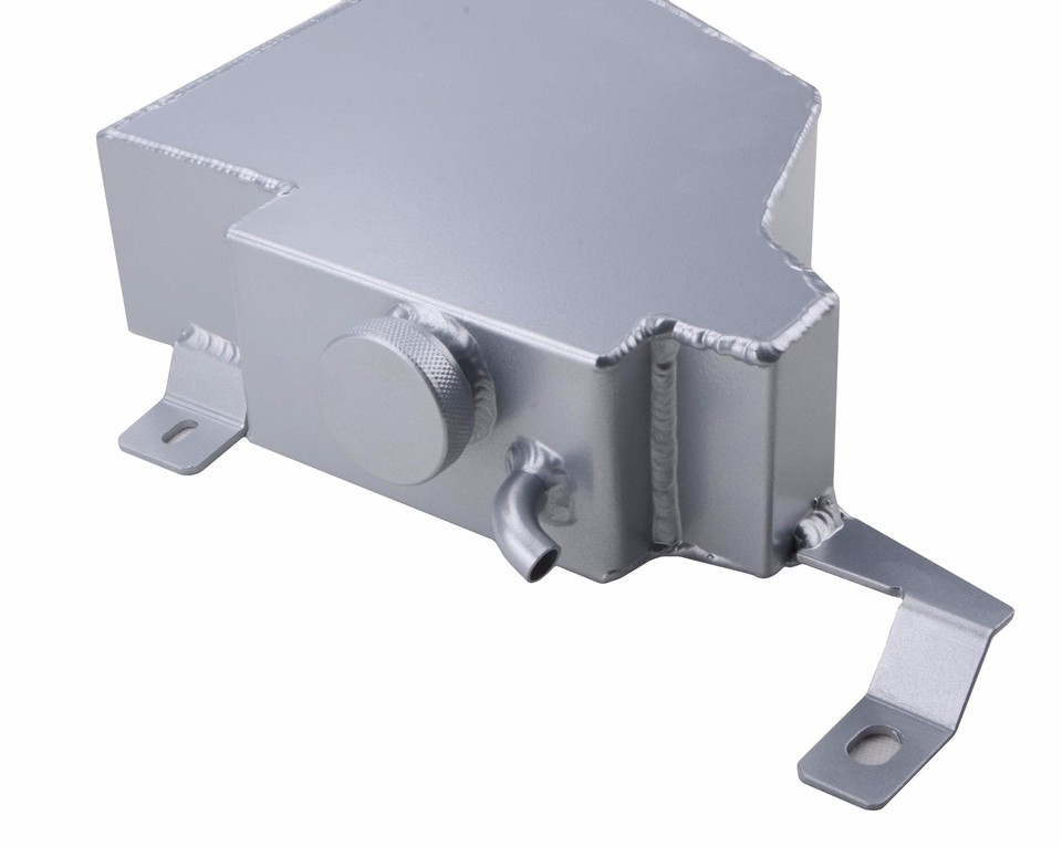 P2M Aluminum Overflow Tank | 1995-1998 Nissan S14 240SX (P2-CRTNS14-GD