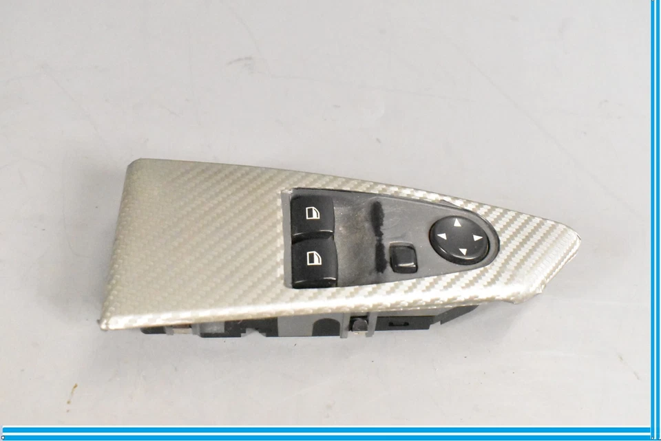 BMW 645Ci 650i 2004-2007 interruptor de ventana eléctrica principal delantero izquierdo 6939126 OEM Foto 2 de 4