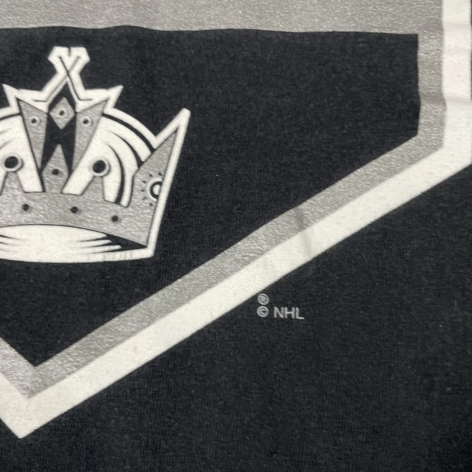 LA Kings T Shirt Mens Medium Black Short Sleeve NHL Hockey Jonathan Quick Rare M - Image 3 of 4