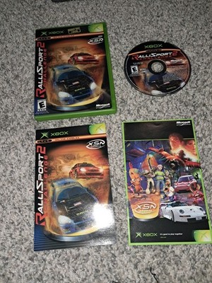 RalliSport Challenge 2 (Microsoft Xbox, 2004) Complete w/ Manual CIB Tested VGC