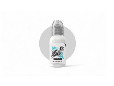 World Famous Limitless - Tattoo Farbe - Mixing White 30 ml