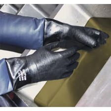 Saf-T-Gard International VAT-4-26 26" Vinyl Fryer Glove - Pair
