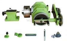 F11 100A Universal Dividing Head With 3-Jaw Chuck MT3 Taper For Mill Machine pc
