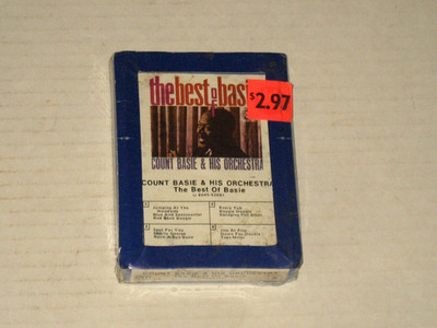 8-TRACK .COUNT BASIE & ORCH the best of(SEALED)GRT/ROULETTE nice SEE PICS