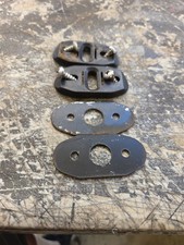 1964-66 Ford Thunderbird Recliner Seat Seat Back Stop Plates 1964-66 Ford Thunderbird Recliner Seat Seat Back Stop Plates