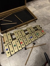 Xilófono vintage B F Kitching Co # I 873