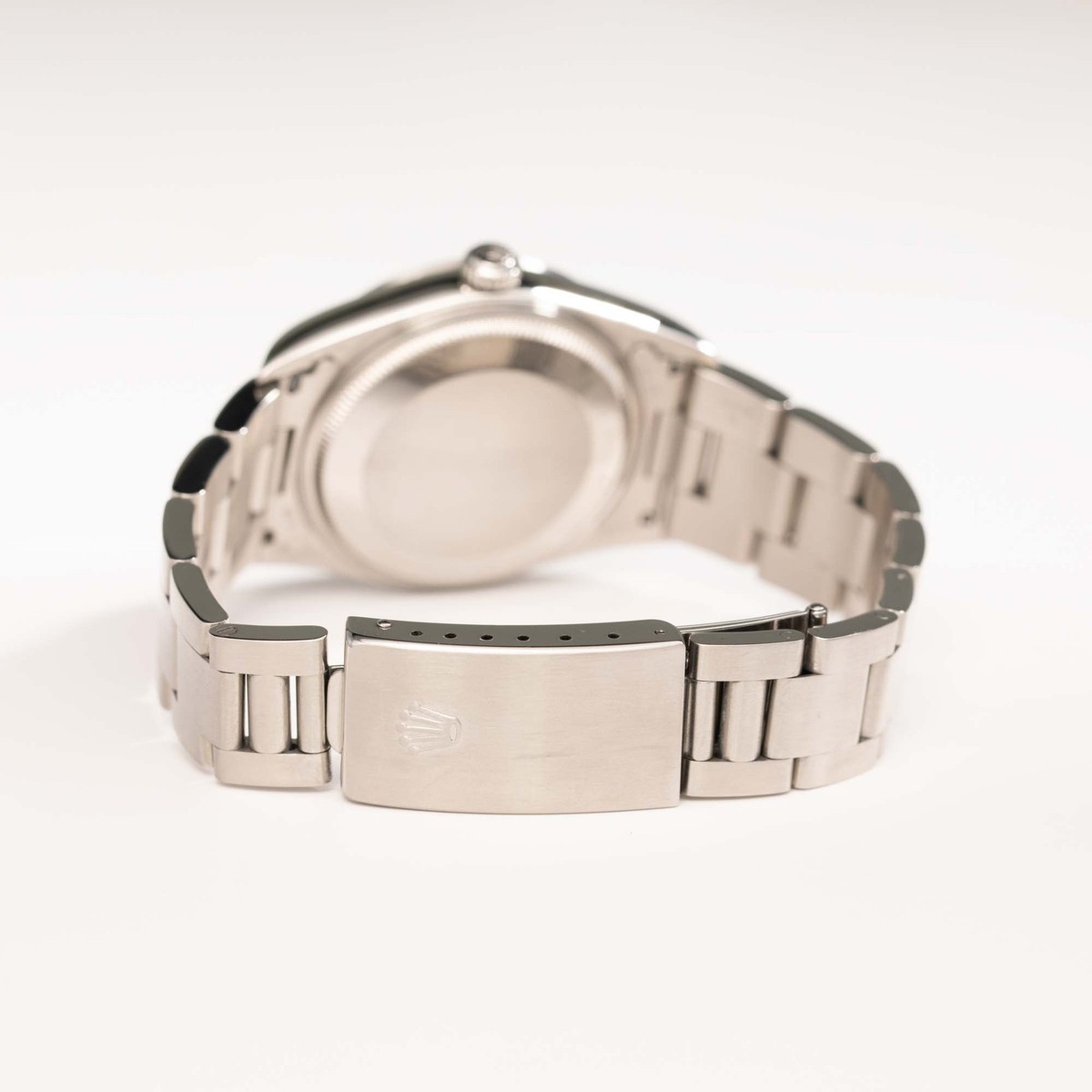 Rolex Air King 14000 Smooth Bezel Watch 34mm Silver Index Dial | eBay