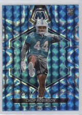 2024 Panini Mosaic Rookies Reactive Blue Mosaic Prizm Chop Robinson #321 17dw