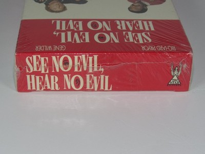 See No Evil, Hear No Evil (VHS, 1993, Closed Captioned) for sale