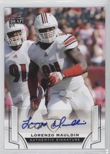 2015 Leaf Draft Auto Lorenzo Mauldin #BA-LM1 Auto 2u3