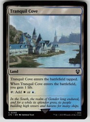 Tranquil Cove 340/626 Commander: The Lord of the Rings: Tales of Middle-earth