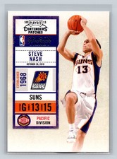 2010-11 Playoff Contenders Patches #12 Steve Nash Phoenix Suns