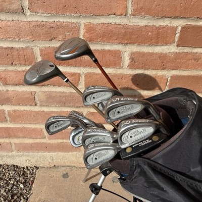 Golfsmith Golf Set Tour Model IV Irons 3-PW Driver 3-wood Putter And Bag