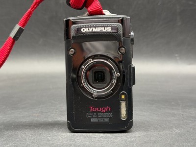 Olympus Tough TG-2 12 MP Schwarz Unterwasserkamera Vintage Geprüft