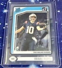 2024 Panini Clearly Donruss Football Drake Maye Rated Rookie Card #53 PATRIOTS