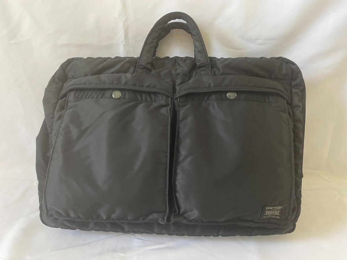 PORTER Yoshida TANKER 3way Business Bag Briefcase Backpack Black